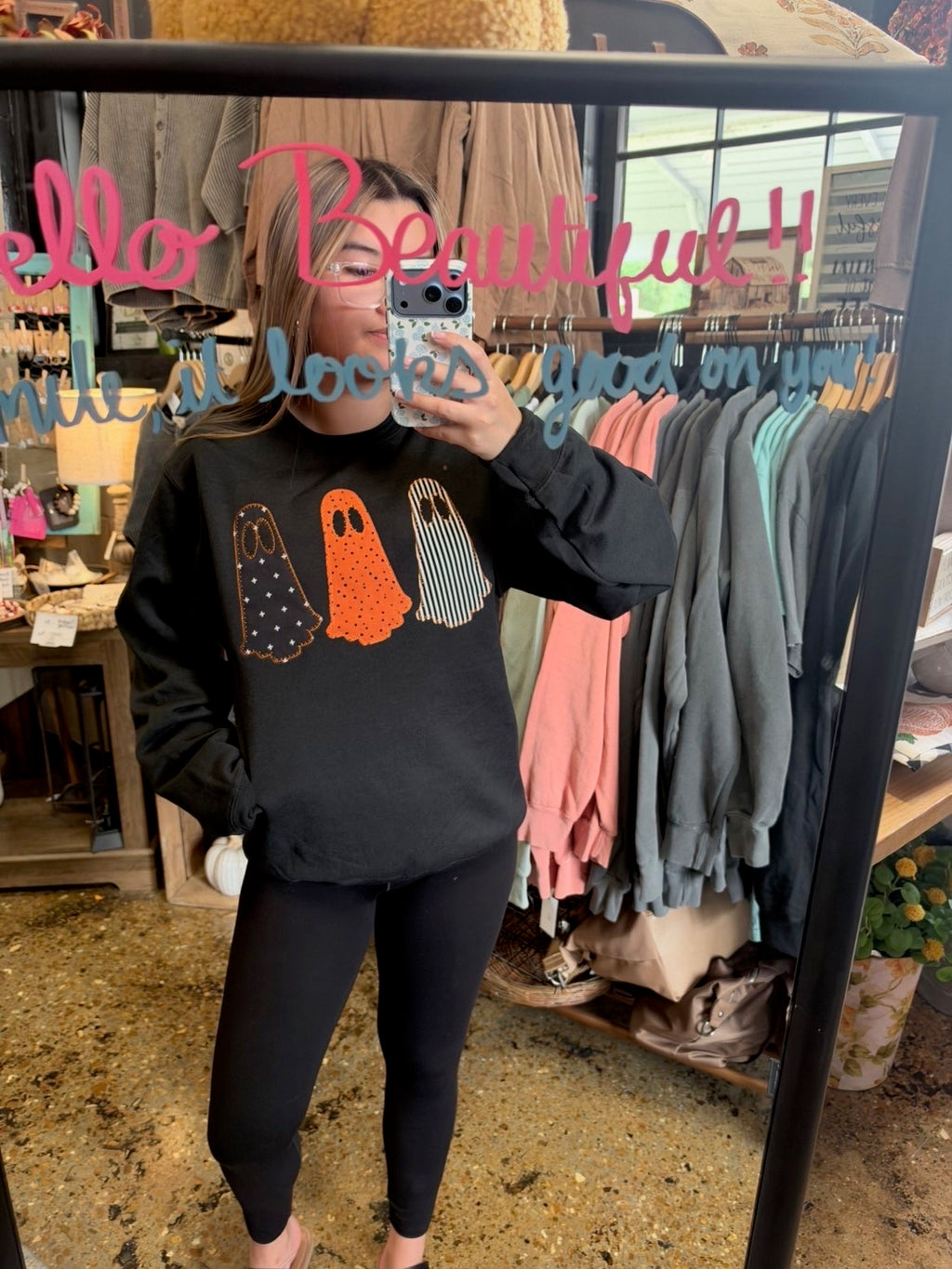 3 Ghost Sweatshirt