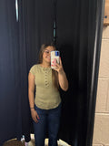 Light Olive Henley
