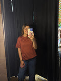 Terracotta T-Shirt Top