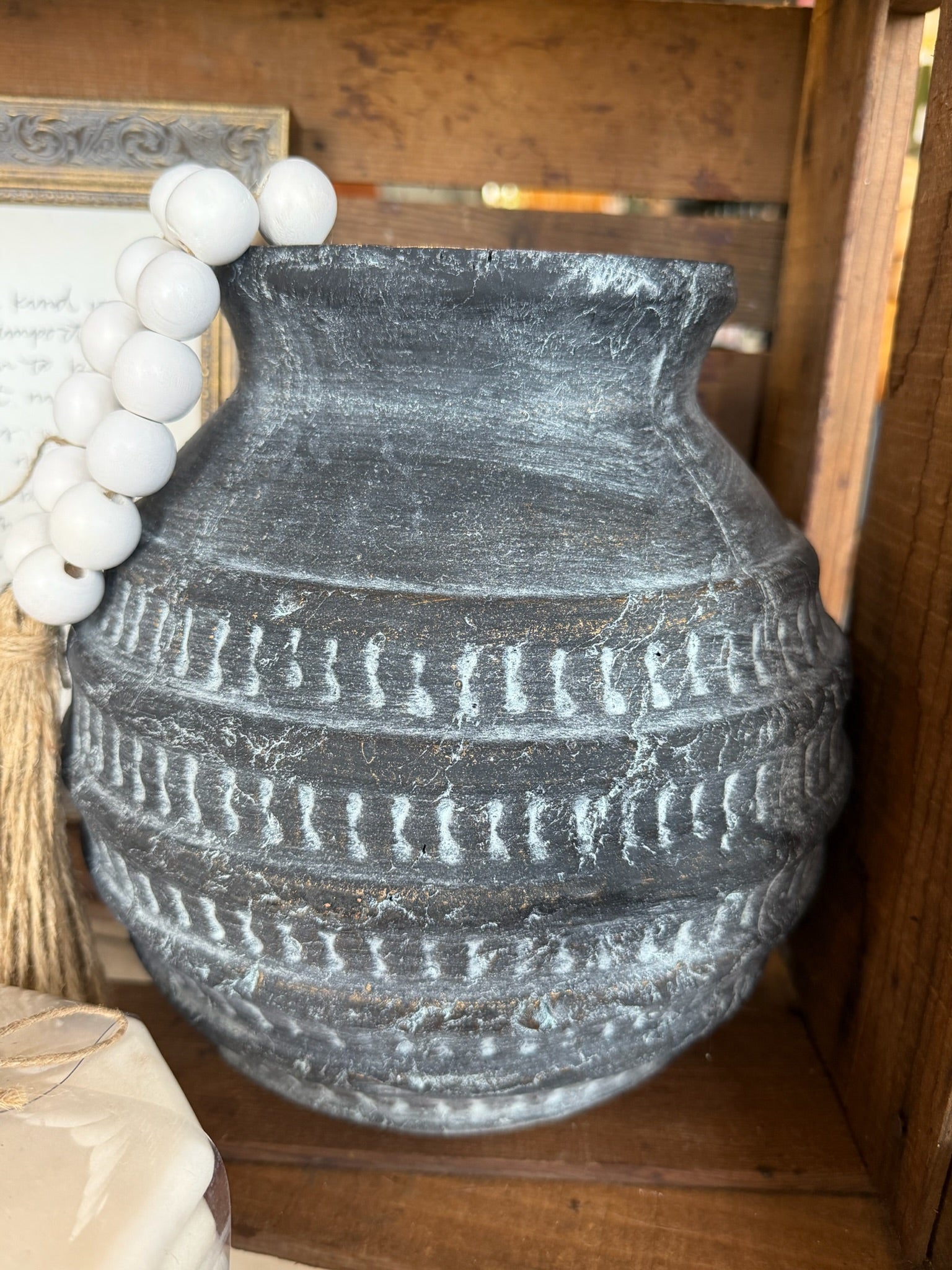 Sable Terracotta Vase