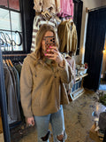 Fleece Khaki Jacket