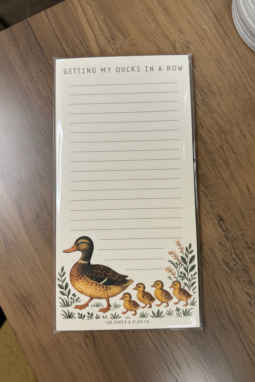 Ducks Memo Notepad