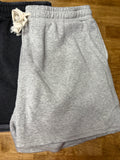 Gray Drawstring Shorts