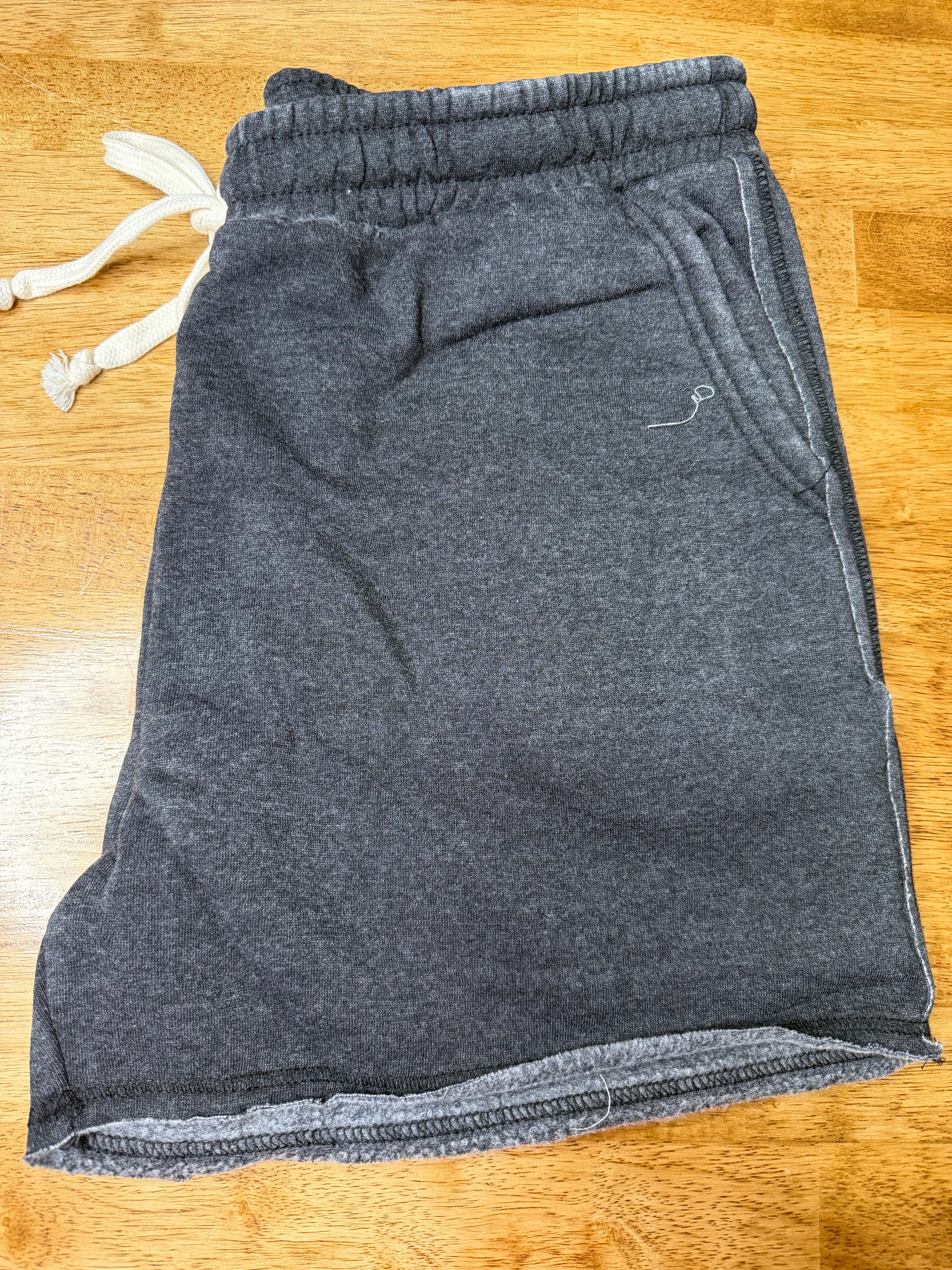Black Drawstring Shorts