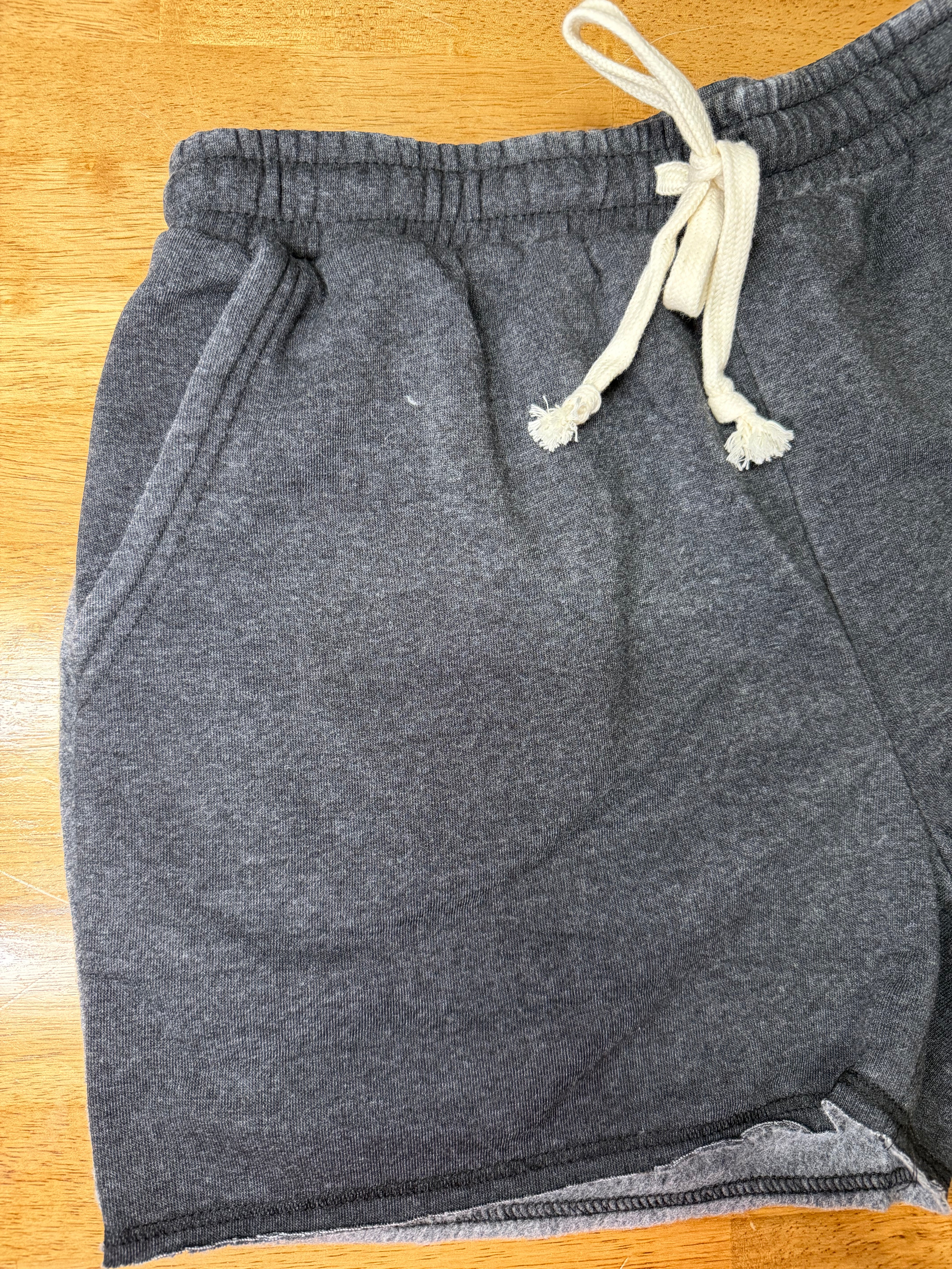 Black Drawstring Shorts