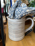 Rope Stoneware Pitcher