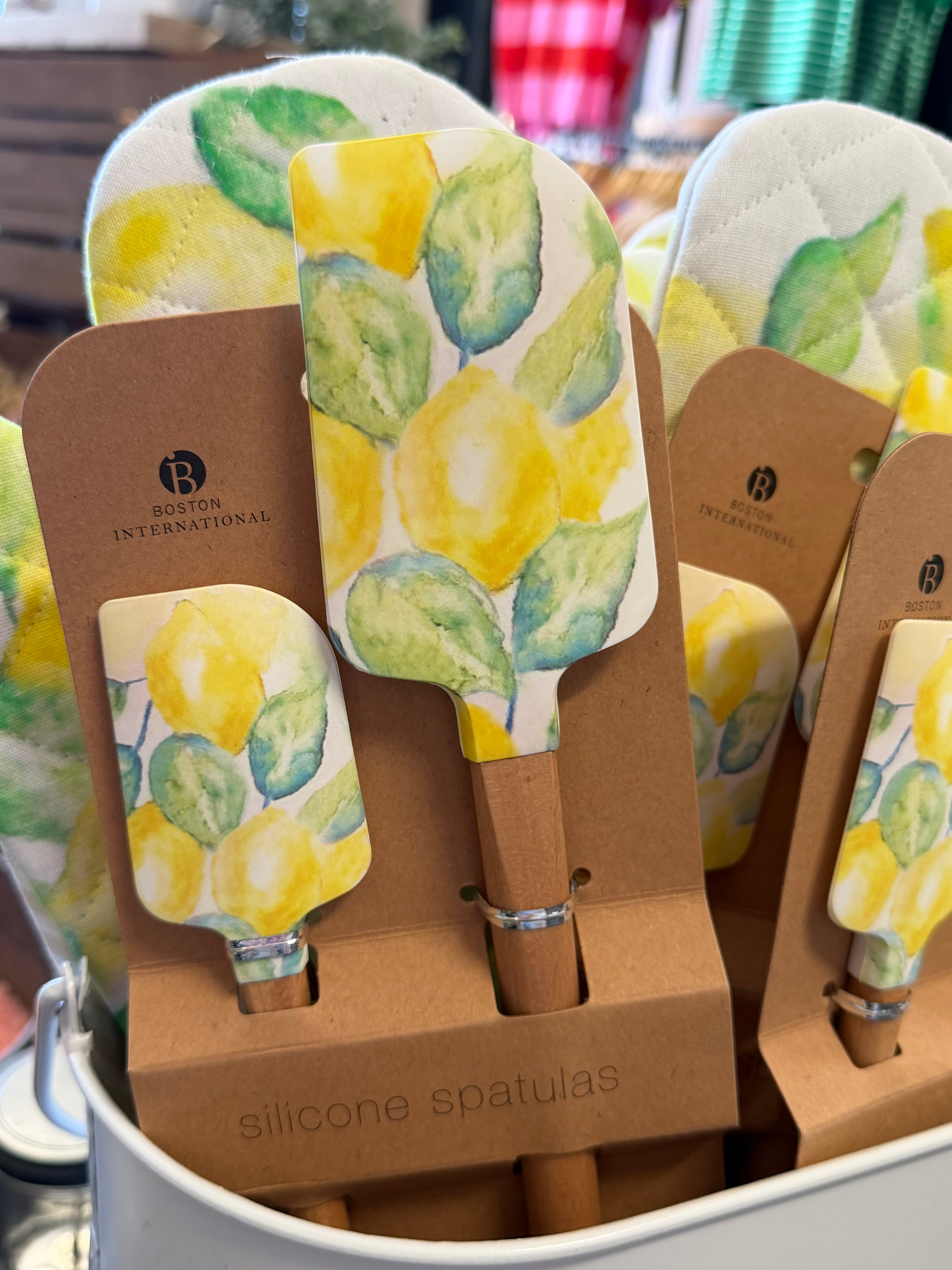 Lemon Verena Spatula Set